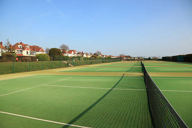 Rénovation court tennis Saint-Raphaël