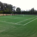 Maintenance d'un court de tennis à Saint-Raphaël: