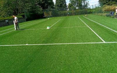 Comment Service Tennis intègre-t-il des améliorations basées sur les dernières recherches dans ses courts de tennis à Mougins ?