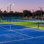 construction des courts de tennis à Mougins