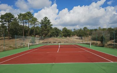 Comment Service Tennis assure-t-il l’intégration paysagère des courts de tennis à Mougins ?