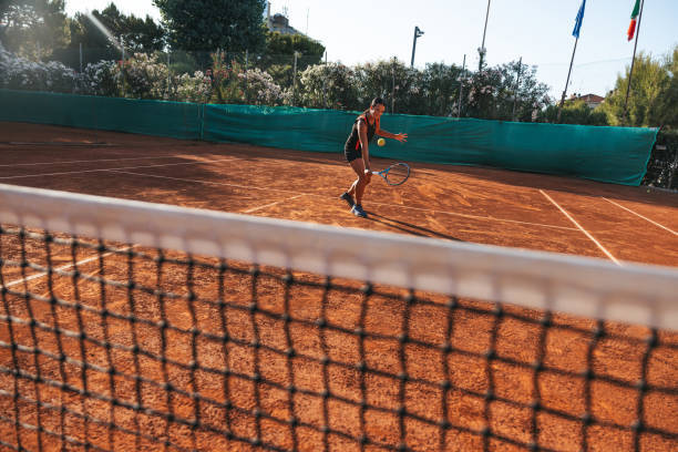 Construction Court de Tennis en Terre Battue à Lyon 