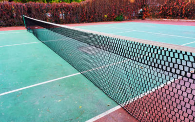 Service Tennis : L&rsquo;Innovation au Cœur de la Rénovation des Courts de Tennis à Lyon