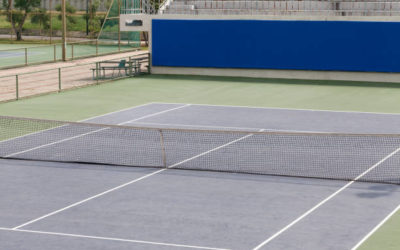 Construction de Court de Tennis à Cannes par Service Tennis : L’Importance des Zones Médias et de Presse