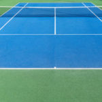 construction de court de tennis en béton poreux à Nice