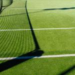 construction de court de tennis en gazon synthétique à Nice