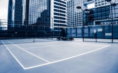 Comment prévoir l’entretien des lignes de marquage sur un court de tennis à Grenoble ?