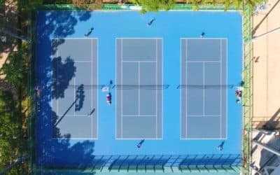 Concevoir des Espaces pour les Spectateurs sur un Court de Tennis à Grenoble : Tribunes et Zones Ombragées