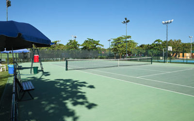 Rénovation de courts de Tennis à Mougins : Gérer les déchets de manière responsable