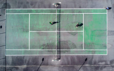 Constructeur Court de Tennis en Béton Poreux à Nice : Service Tennis