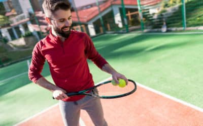 Quelle garantie Service Tennis offre-t-elle sur ses rénovations de courts de tennis à Lyon?