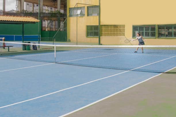 Maintenance court de tennis en Résine synthétique  Marseille