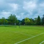 Constructeur court de tennis en gazon synthétique