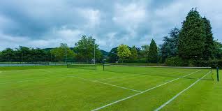 Constructeur Court de Tennis en Gazon Synthétique Nice dans les Alpes Maritimes pour les Centres de Loisirs avec les avantages esthétiques