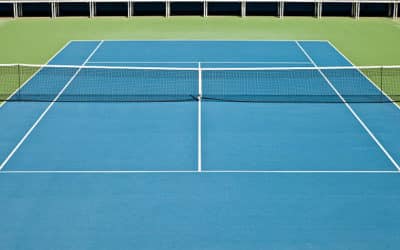 Construction adaptée de courts de tennis pour répondre aux besoins des gymnases de Toulon, Var