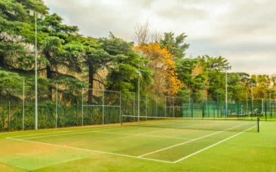 Constructeur court de tennis en gazon synthétique choisir le bon système de drainage  pour les centres de loisirs