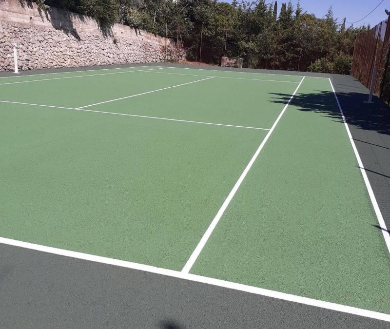 Rénovation courts de tennis Nice