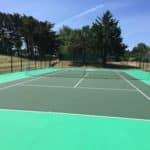 Réfection court de tennis saint Raphaël
