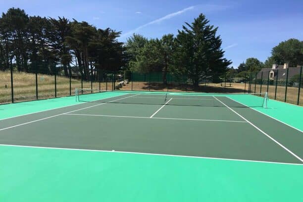 Réfection court de tennis saint Raphaël