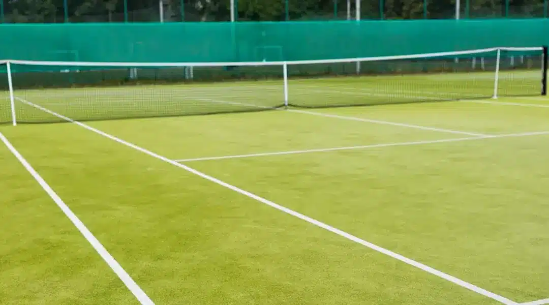 Construction court de tennis en Gazon synthétique Hyeres
