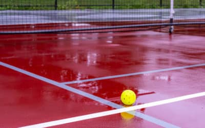 Construction d&rsquo;un Court de Tennis en Résine Synthétique à Fréjus par Service Tennis