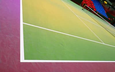 Construction d&rsquo;un court de tennis en résine synthétique à Fréjus par Service Tennis avec ces Avantages pour les villas