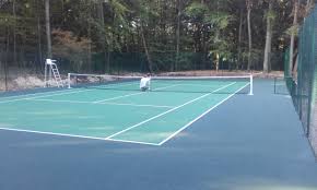 Construction d’un Court de Tennis en Béton Poreux : Un Processus Simplifié
