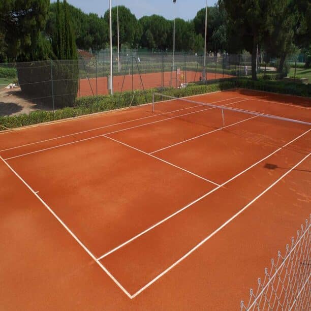 Construction court de tennis en beton Poreux Nice