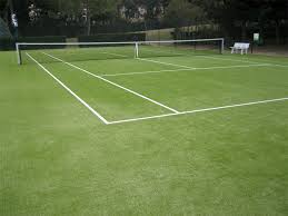 Construction de courts de tennis en gazon synthétique Nice