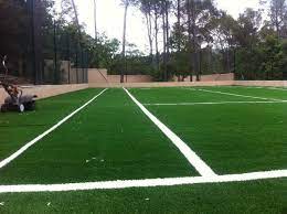 constucteur court de tennis en gazon synthetique a nice
