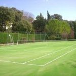 constucteur court de tennis en gazon synthetique a nice