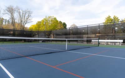 Rénovation des courts de tennis pour les Châteaux à Nice, une amélioration majeure des installations