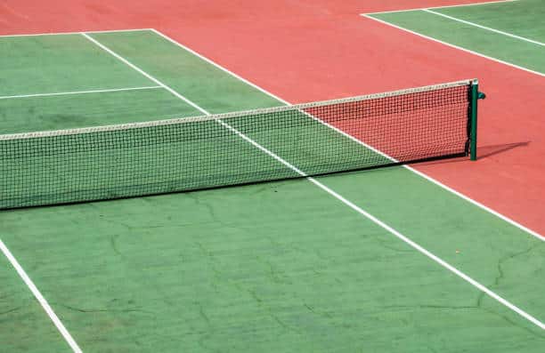 Construction court de tennis