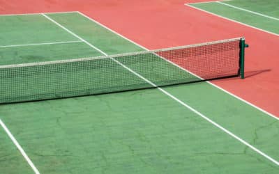 Comment un court de tennis en gazon synthétique à Nice peut-il être adapté pour les compétitions officielles des écoles de sport?