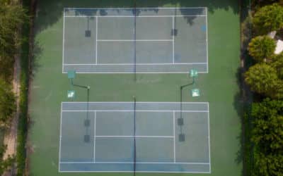 Renovation d&rsquo;un Court de Tennis en Béton Poreux à Paris : Critères de Qualité pour le Choix des Eclairages