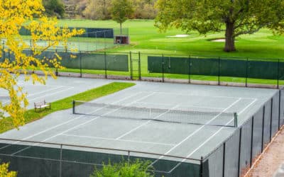 Rénovation de Courts de Tennis à Auvergne-Rhône-Alpes par Service Tennis : Inspirations de Design pour les Hôtels