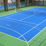 Réfection court de tennis saint Raphaël