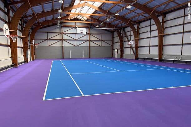 Construction courts de tennis Paris