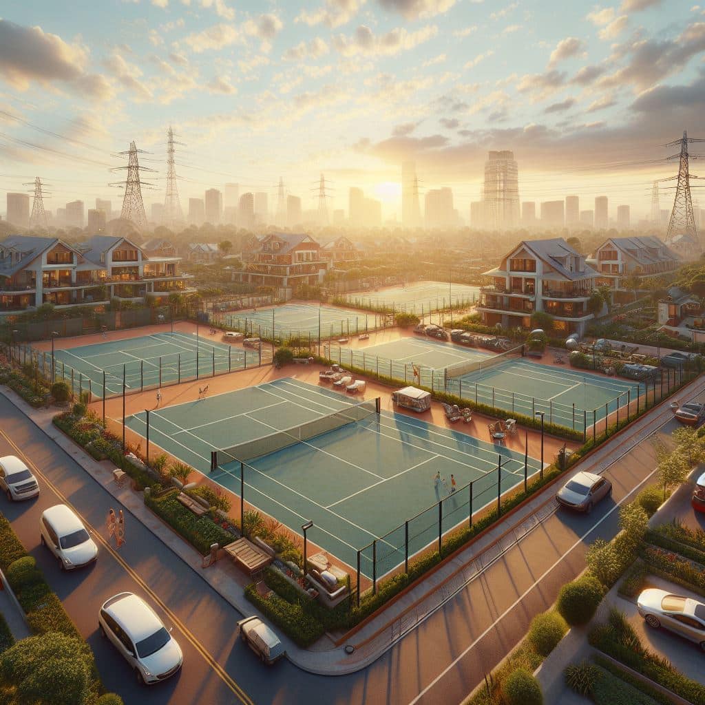 Constructeur court de tennis en Béton Poreux Theoule sur mer 