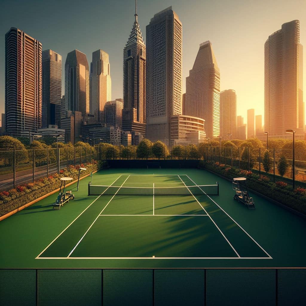 Construction court de tennis en Gazon synthétique Theoule sur mer