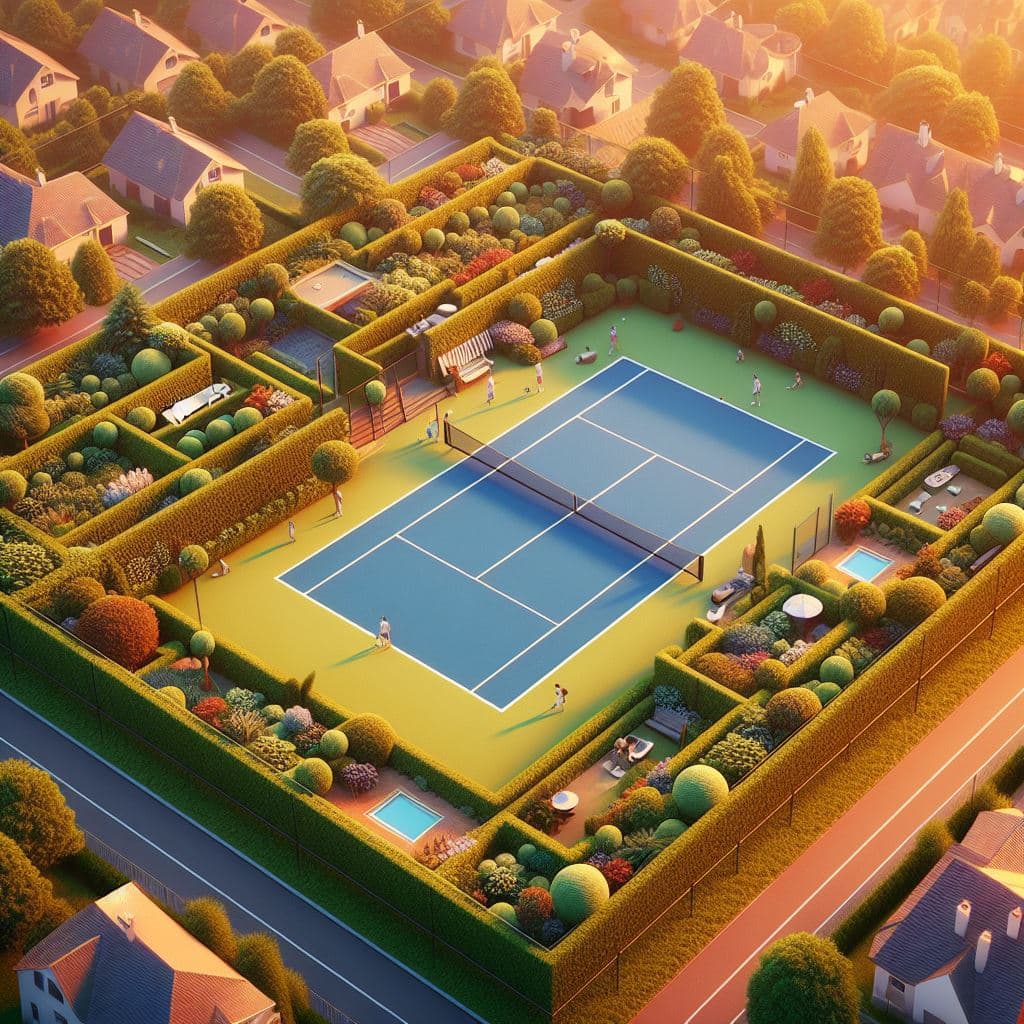 Construction court de tennis en Résine synthétique Theoule sur mer 