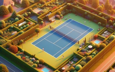 L&rsquo;Expertise du Service Tennis dans la Construction d&rsquo;un Terrain de Tennis en Résine Synthétique à Sète