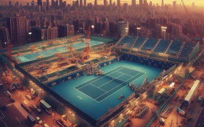 Construction d&rsquo;un Court de Tennis en Résine Synthétique à Troyes : Le Choix Expert du Service Tennis à Troyes