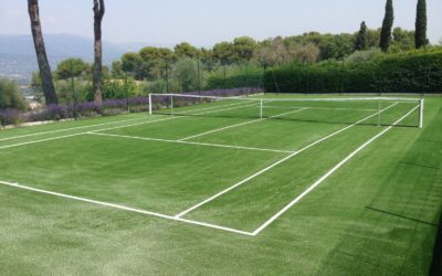 Les différences de coût dans la construction d&rsquo;un court de tennis en Gazon synthétique Mandelieu-la-Napoule