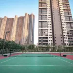 Réfection court de tennis en Gazon synthétique Arles