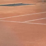 Réfection court de tennis en Béton Poreux Saint cyr sur Mer