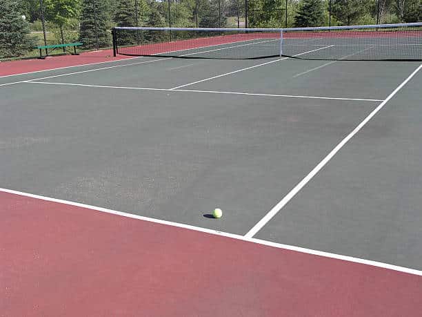 Entretien court de Tennis en Béton Poreux Troyes