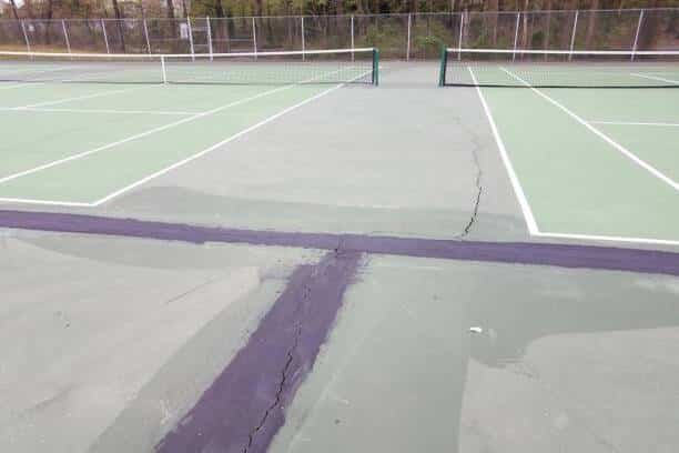 Construction court de tennis en Béton Poreux Manosque