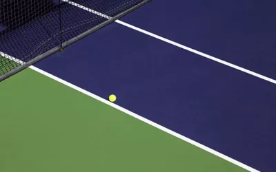 Réfection court de tennis en Béton Poreux Alençon pour les Hommes de sport par Service Tennis