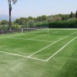 Construction court de Tennis Plan de la Tour